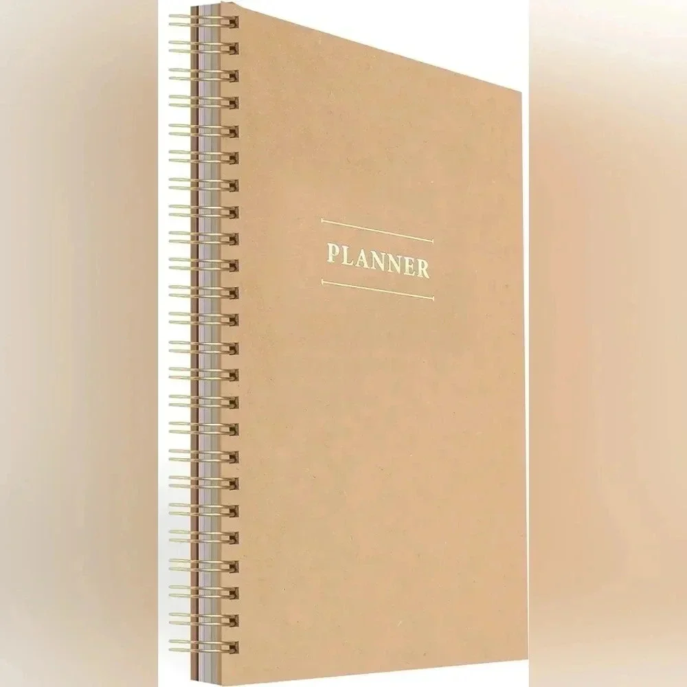 Daily, Weekly, Monthly, Annual Planner – Elegant Planner with The Word ''Planner